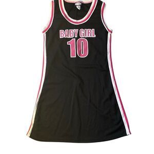 Vintage 90s Zoey & Beth Size Small Sleeveless Baby Girl Jersey Style Dress Y2K